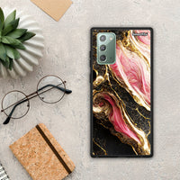 Thumbnail for Glamorous Pink Marble - Samsung Galaxy Note 20 θήκη