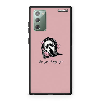 Samsung Note 20 Halloween Hang Up Θήκη από τη Smartfits με σχέδιο στο πίσω μέρος και μαύρο περίβλημα | Smartphone case with colorful back and black bezels by Smartfits