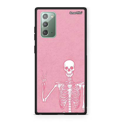 Samsung Note 20 Halloween Motivation Θήκη από τη Smartfits με σχέδιο στο πίσω μέρος και μαύρο περίβλημα | Smartphone case with colorful back and black bezels by Smartfits