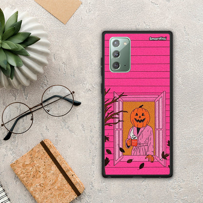 Halloween Pumpkin Lady - Samsung Galaxy Note 20 θήκη