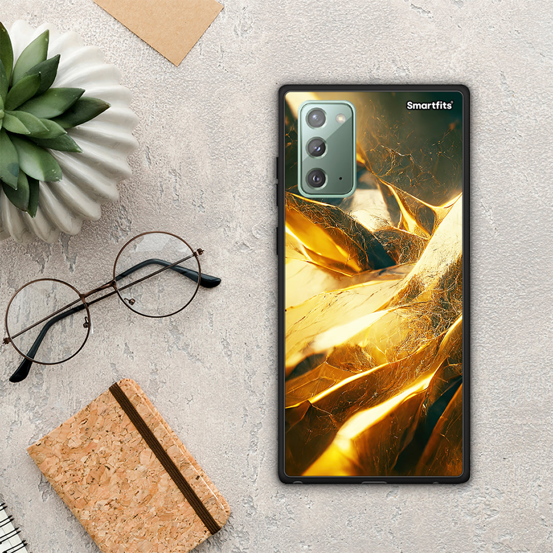 Real Gold - Samsung Galaxy Note 20 θήκη
