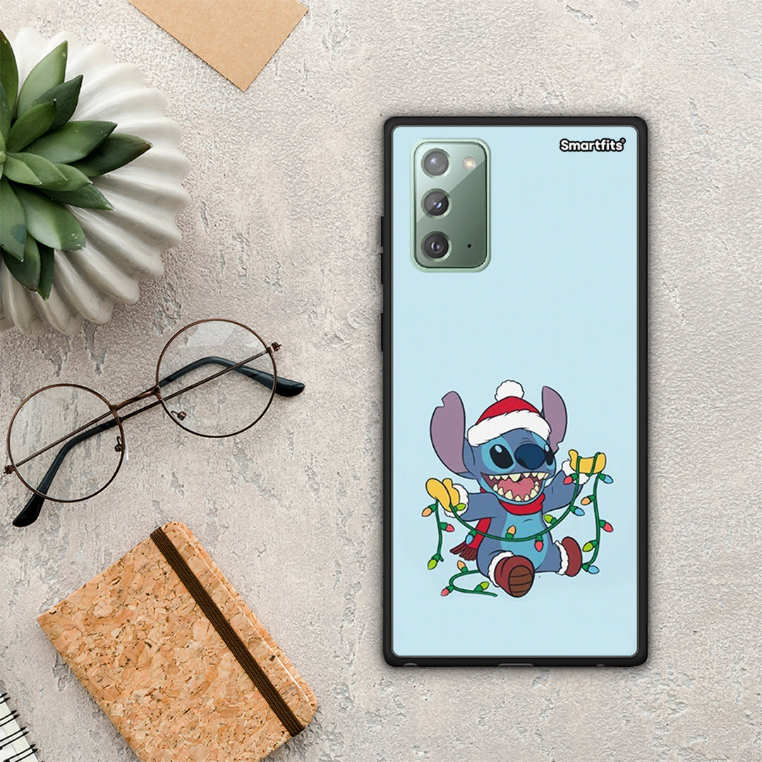 Santa Stich - Samsung Galaxy Note 20 θήκη