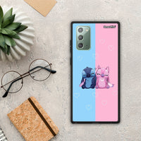 Thumbnail for Stitch And Angel - Samsung Galaxy Note 20 θήκη