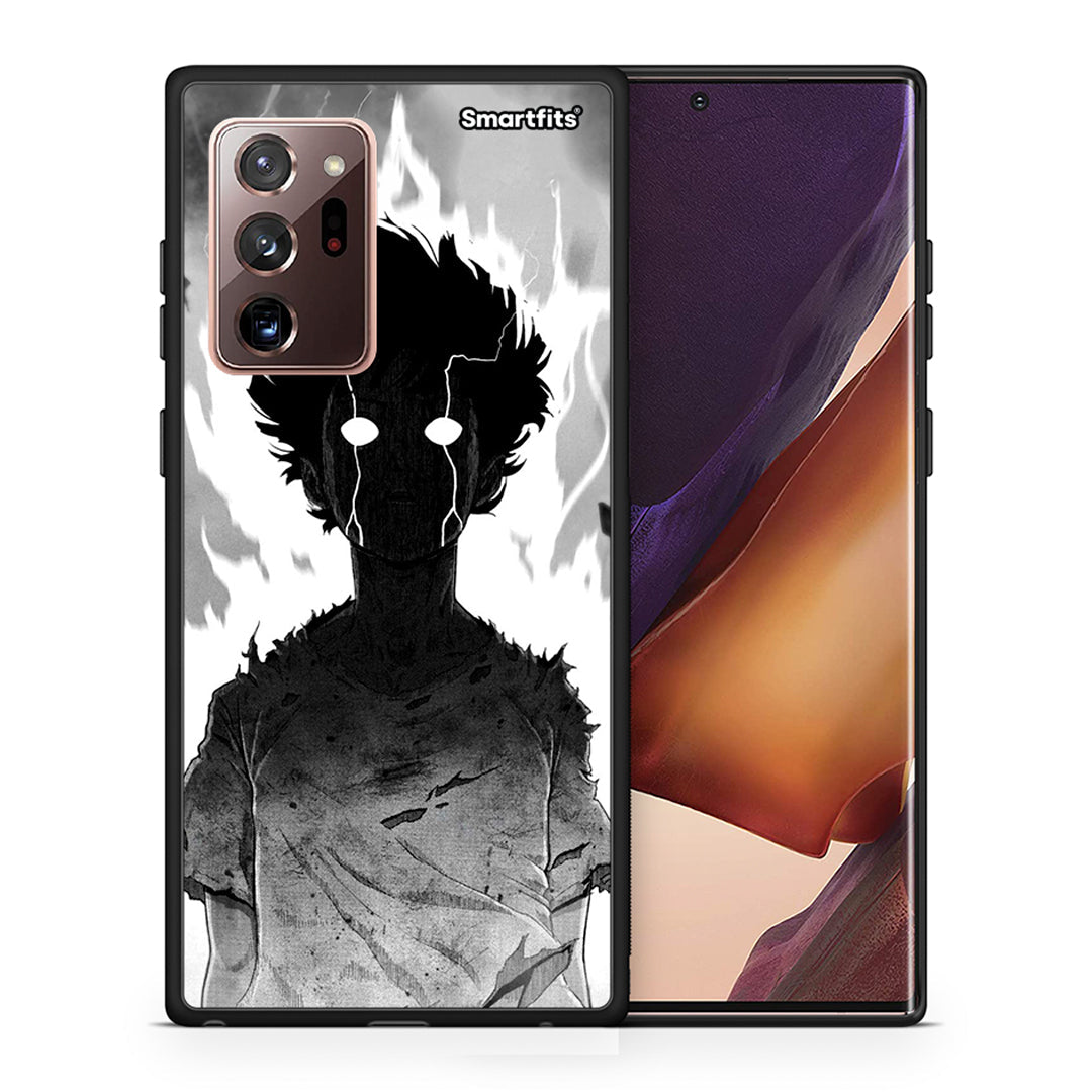 Θήκη Samsung Note 20 Ultra Anime Boy από τη Smartfits με σχέδιο στο πίσω μέρος και μαύρο περίβλημα | Samsung Note 20 Ultra Anime Boy case with colorful back and black bezels