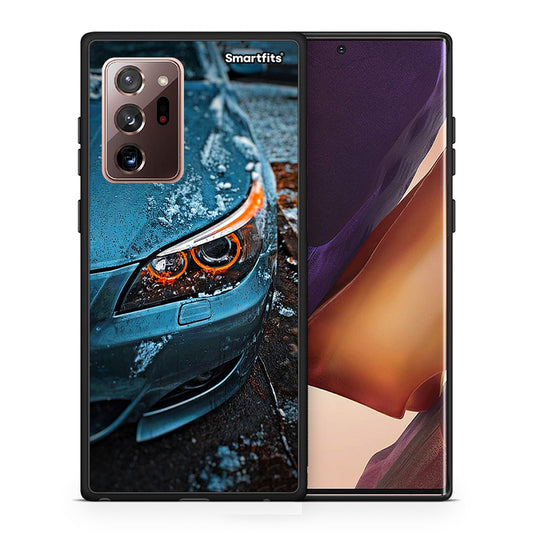 Θήκη Samsung Note 20 Ultra Bmw E60 από τη Smartfits με σχέδιο στο πίσω μέρος και μαύρο περίβλημα | Samsung Note 20 Ultra Bmw E60 case with colorful back and black bezels