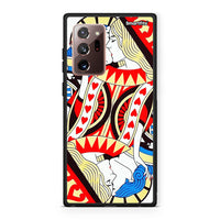 Thumbnail for Samsung Note 20 Ultra Card Love θήκη από τη Smartfits με σχέδιο στο πίσω μέρος και μαύρο περίβλημα | Smartphone case with colorful back and black bezels by Smartfits