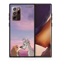 Thumbnail for Θήκη Samsung Note 20 Ultra Lady And Tramp από τη Smartfits με σχέδιο στο πίσω μέρος και μαύρο περίβλημα | Samsung Note 20 Ultra Lady And Tramp case with colorful back and black bezels