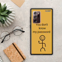 Thumbnail for My Password - Samsung Galaxy Note 20 Ultra θήκη