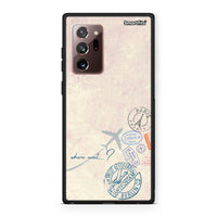 Thumbnail for Samsung Note 20 Ultra Where Next Θήκη από τη Smartfits με σχέδιο στο πίσω μέρος και μαύρο περίβλημα | Smartphone case with colorful back and black bezels by Smartfits