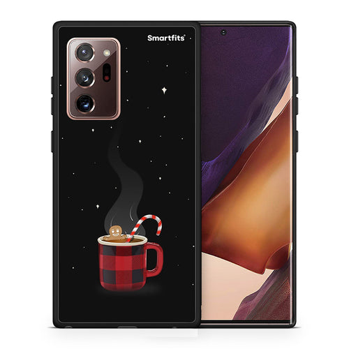 Θήκη Samsung Note 20 Ultra Xmas Bathing από τη Smartfits με σχέδιο στο πίσω μέρος και μαύρο περίβλημα | Samsung Note 20 Ultra Xmas Bathing case with colorful back and black bezels