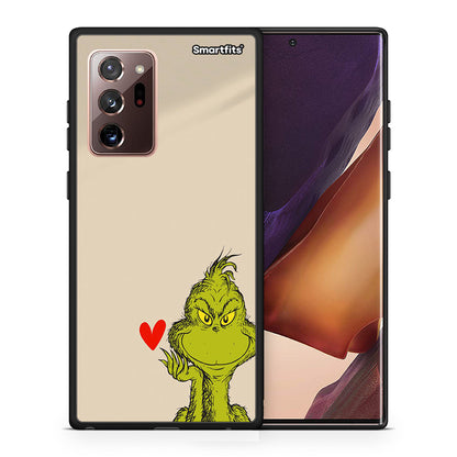 Θήκη Samsung Note 20 Ultra Xmas Grinch από τη Smartfits με σχέδιο στο πίσω μέρος και μαύρο περίβλημα | Samsung Note 20 Ultra Xmas Grinch case with colorful back and black bezels