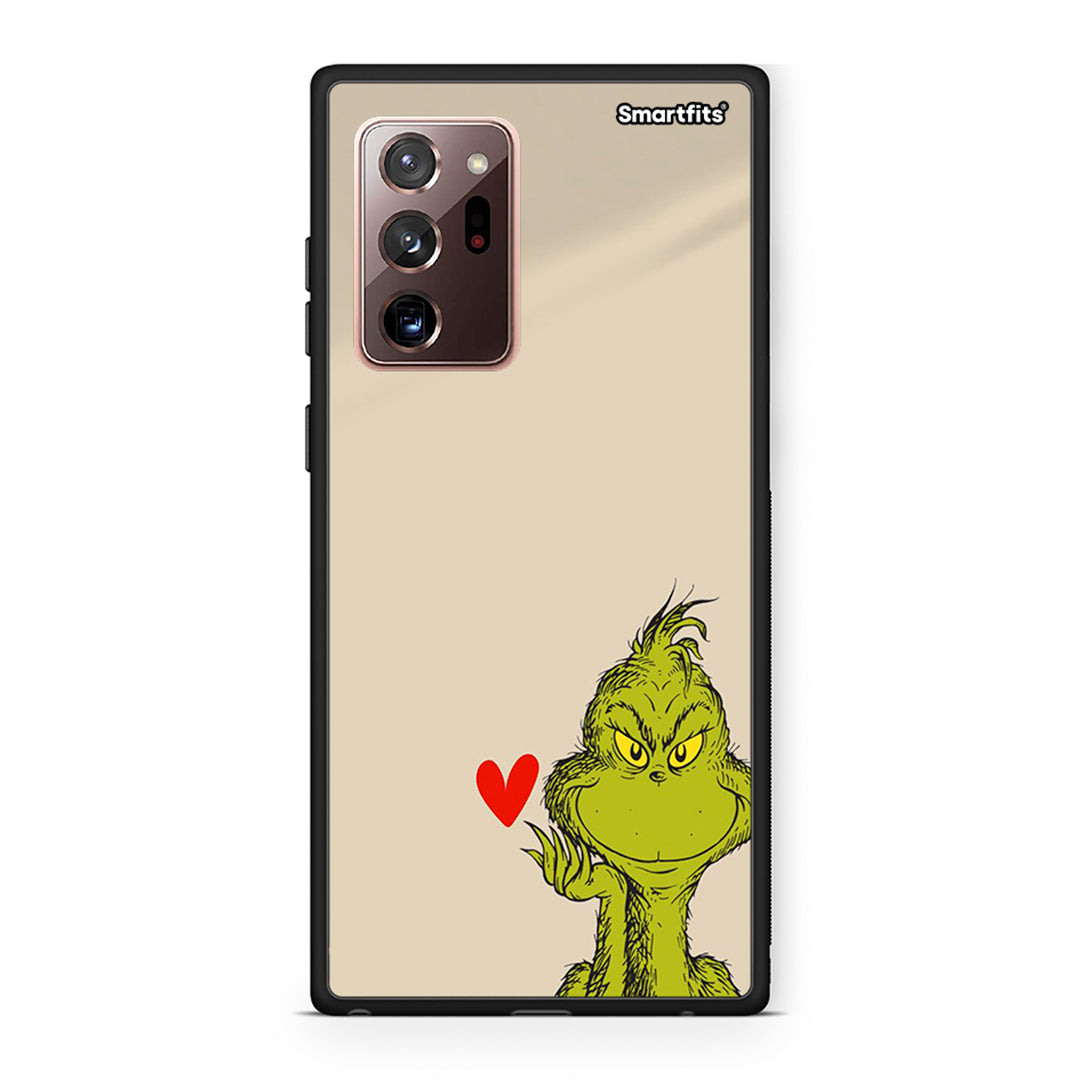 Samsung Note 20 Ultra Xmas Grinch θήκη από τη Smartfits με σχέδιο στο πίσω μέρος και μαύρο περίβλημα | Smartphone case with colorful back and black bezels by Smartfits