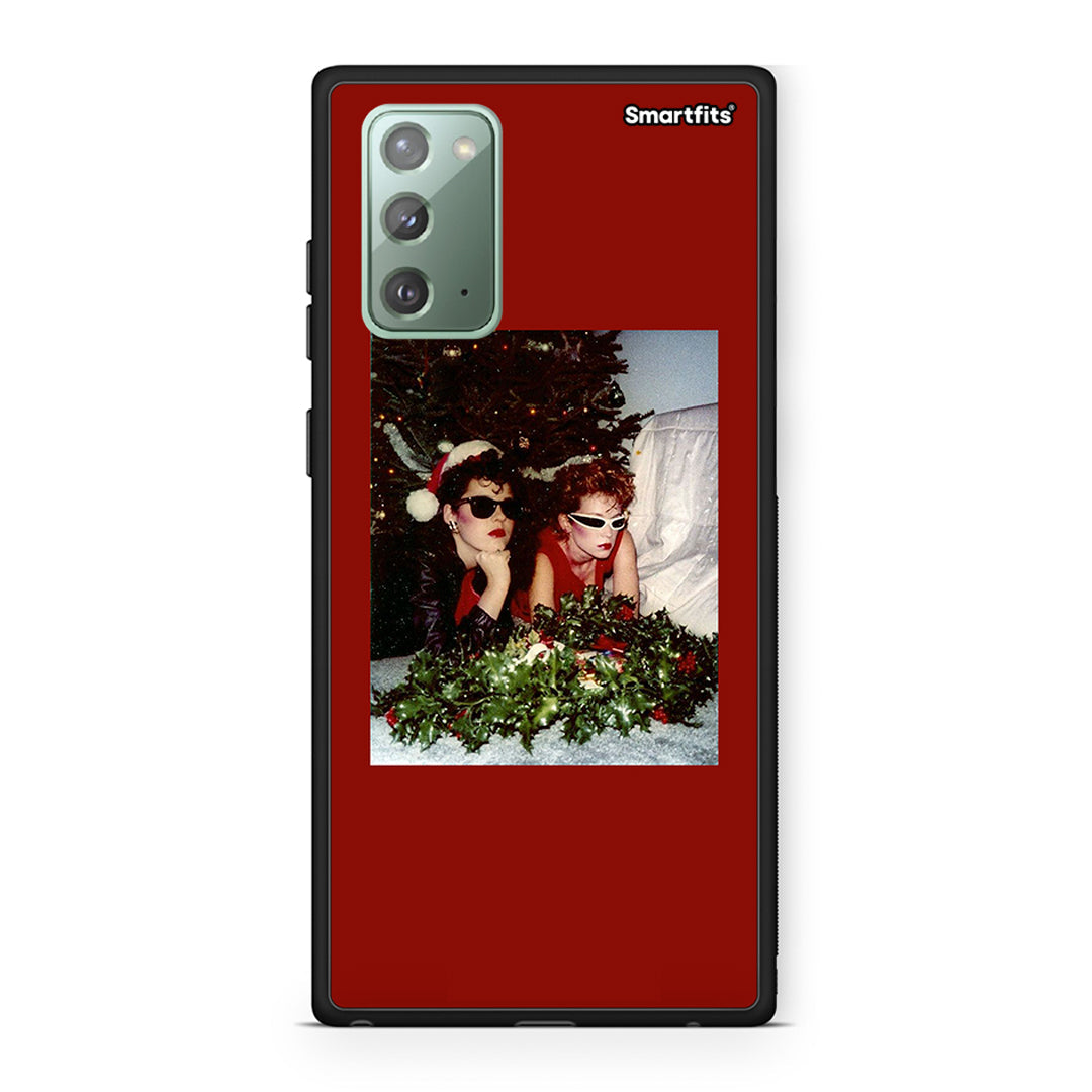 Samsung Note 20 Waiting For Xmas θήκη από τη Smartfits με σχέδιο στο πίσω μέρος και μαύρο περίβλημα | Smartphone case with colorful back and black bezels by Smartfits