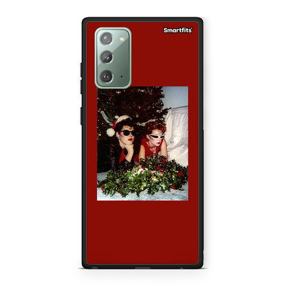 Samsung Note 20 Waiting For Xmas θήκη από τη Smartfits με σχέδιο στο πίσω μέρος και μαύρο περίβλημα | Smartphone case with colorful back and black bezels by Smartfits