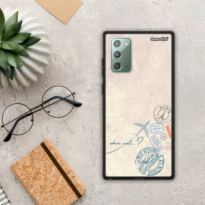 Where Next - Samsung Galaxy Note 20 θήκη
