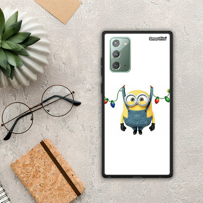 Xmas Minion Lights - Samsung Galaxy Note 20 θήκη