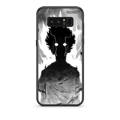 samsung note 8 Anime Boy Θήκη από τη Smartfits με σχέδιο στο πίσω μέρος και μαύρο περίβλημα | Smartphone case with colorful back and black bezels by Smartfits