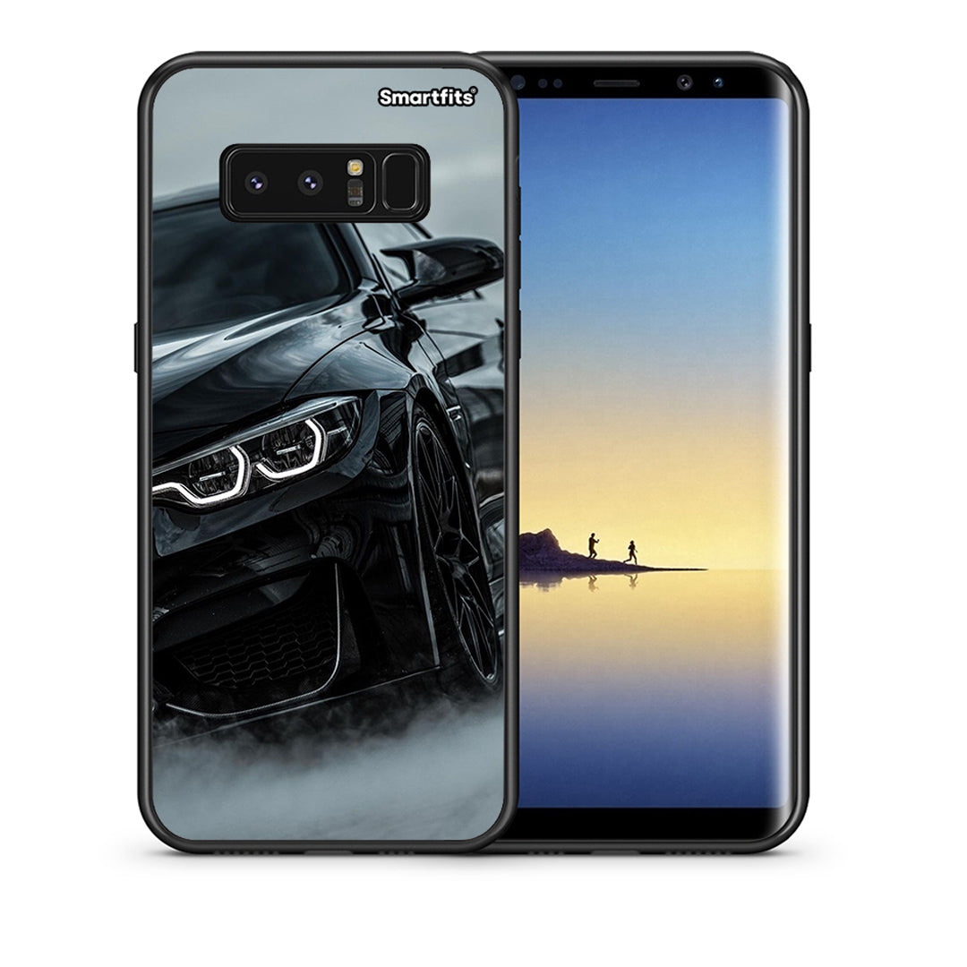 Θήκη Samsung Note 8 Black BMW από τη Smartfits με σχέδιο στο πίσω μέρος και μαύρο περίβλημα | Samsung Note 8 Black BMW case with colorful back and black bezels
