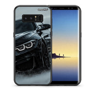 Thumbnail for Θήκη Samsung Note 8 Black BMW από τη Smartfits με σχέδιο στο πίσω μέρος και μαύρο περίβλημα | Samsung Note 8 Black BMW case with colorful back and black bezels