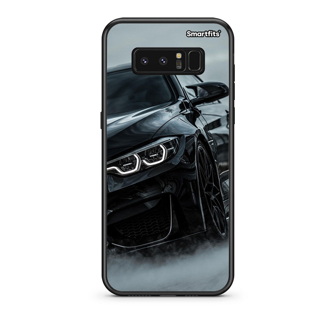 samsung note 8 Black BMW θήκη από τη Smartfits με σχέδιο στο πίσω μέρος και μαύρο περίβλημα | Smartphone case with colorful back and black bezels by Smartfits