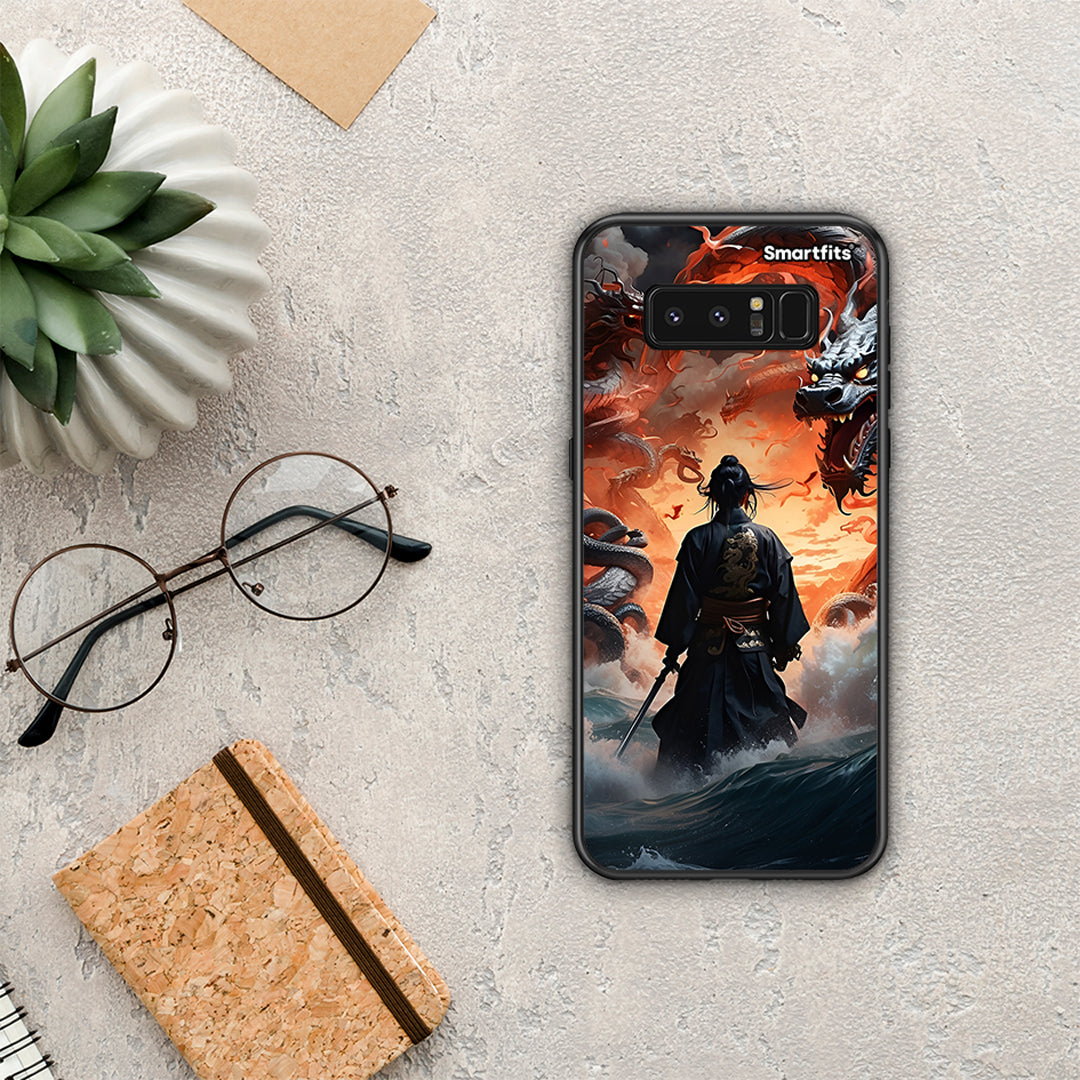 Dragons Fight - Samsung Galaxy Note 8 θήκη