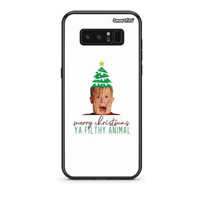 samsung note 8 Filthy Animal θήκη από τη Smartfits με σχέδιο στο πίσω μέρος και μαύρο περίβλημα | Smartphone case with colorful back and black bezels by Smartfits