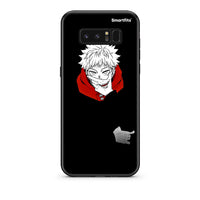 Thumbnail for samsung note 8 Itadori Anime θήκη από τη Smartfits με σχέδιο στο πίσω μέρος και μαύρο περίβλημα | Smartphone case with colorful back and black bezels by Smartfits
