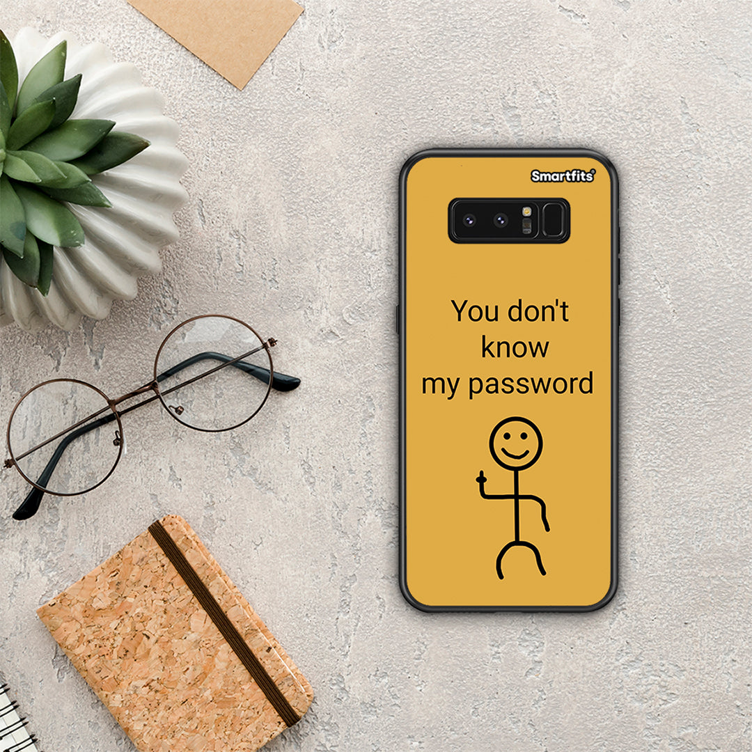 My Password - Samsung Galaxy Note 8 θήκη