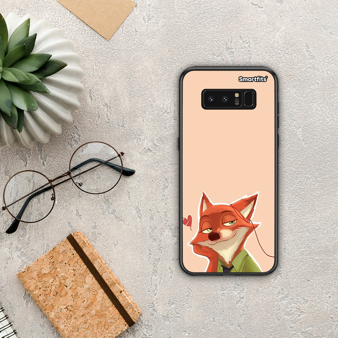 Nick Wilde And Judy Hopps Love 1 - Samsung Galaxy Note 8 θήκη