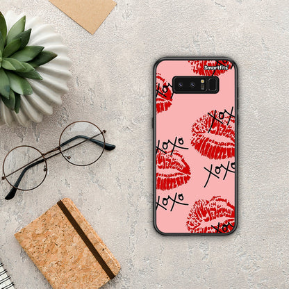 XOXO Lips - Samsung Galaxy Note 8 θήκη