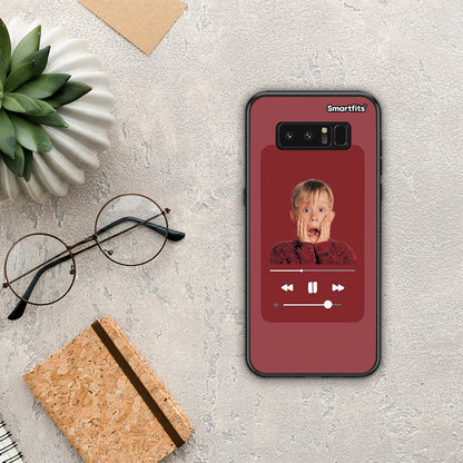Xmas Alone Music - Samsung Galaxy Note 8 θήκη