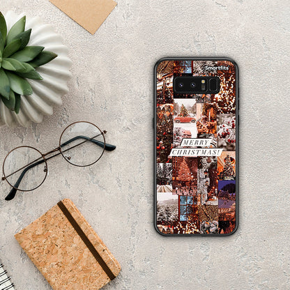 Xmas Collage - Samsung Galaxy Note 8 θήκη