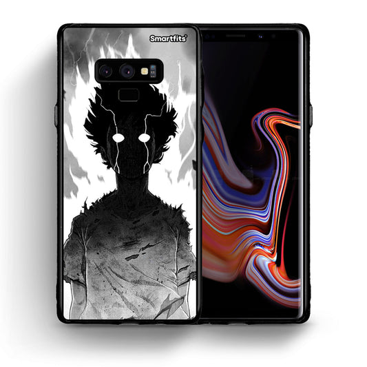 Θήκη Samsung Note 9 Anime Boy από τη Smartfits με σχέδιο στο πίσω μέρος και μαύρο περίβλημα | Samsung Note 9 Anime Boy case with colorful back and black bezels