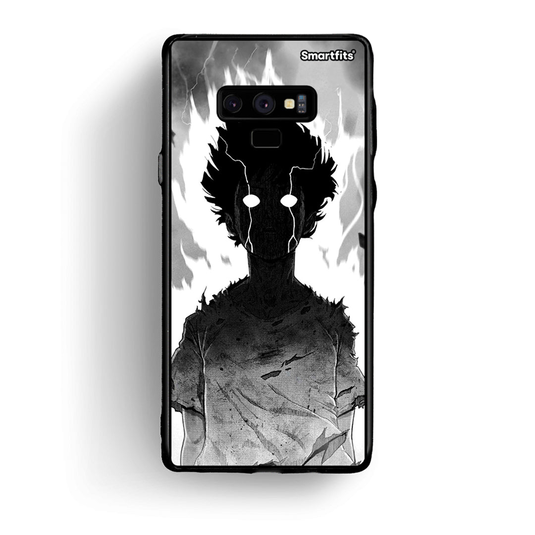 samsung note 9 Anime Boy Θήκη από τη Smartfits με σχέδιο στο πίσω μέρος και μαύρο περίβλημα | Smartphone case with colorful back and black bezels by Smartfits