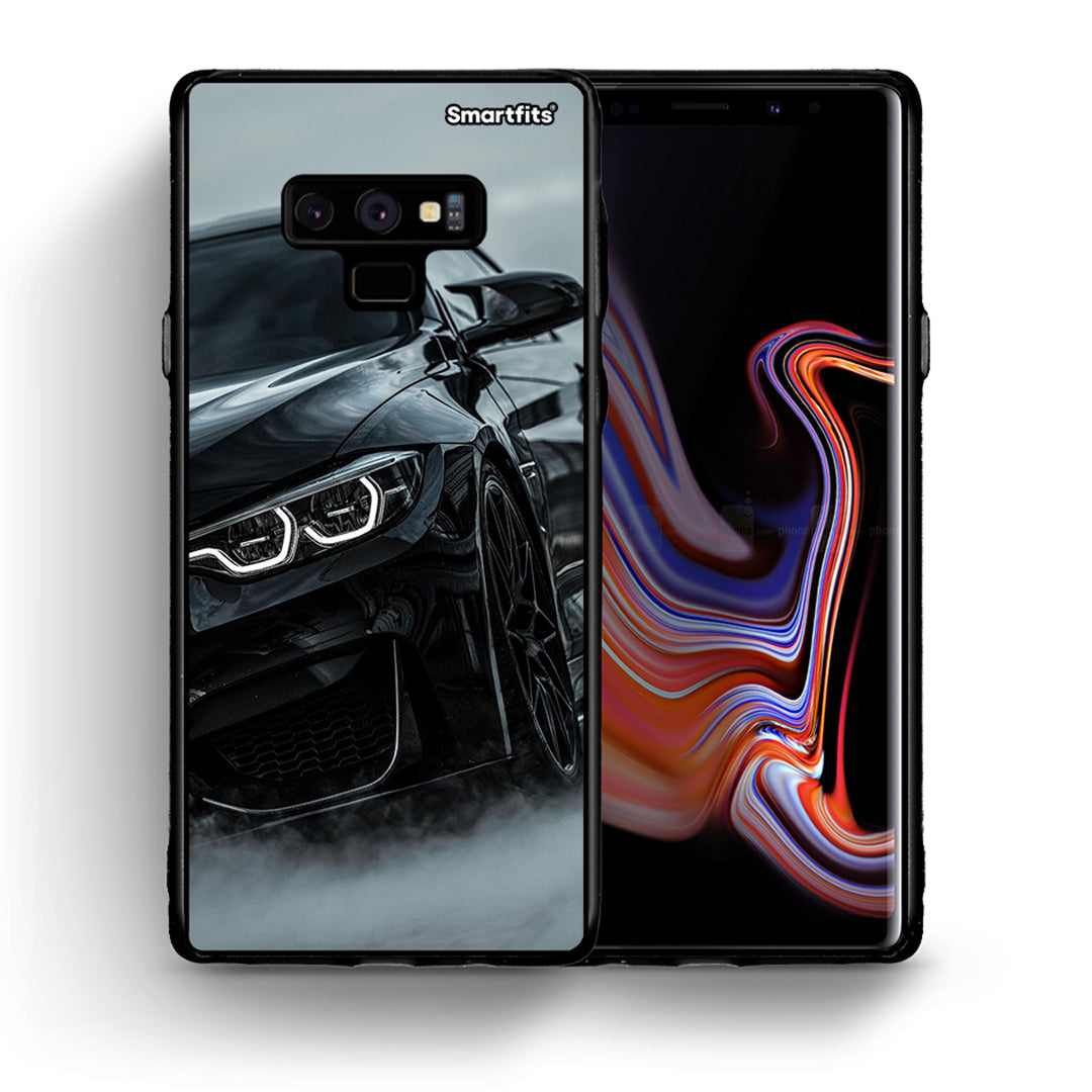 Θήκη Samsung Note 9 Black BMW από τη Smartfits με σχέδιο στο πίσω μέρος και μαύρο περίβλημα | Samsung Note 9 Black BMW case with colorful back and black bezels