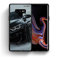 Thumbnail for Θήκη Samsung Note 9 Black BMW από τη Smartfits με σχέδιο στο πίσω μέρος και μαύρο περίβλημα | Samsung Note 9 Black BMW case with colorful back and black bezels
