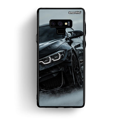 samsung note 9 Black BMW θήκη από τη Smartfits με σχέδιο στο πίσω μέρος και μαύρο περίβλημα | Smartphone case with colorful back and black bezels by Smartfits