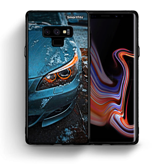 Θήκη Samsung Note 9 Bmw E60 από τη Smartfits με σχέδιο στο πίσω μέρος και μαύρο περίβλημα | Samsung Note 9 Bmw E60 case with colorful back and black bezels
