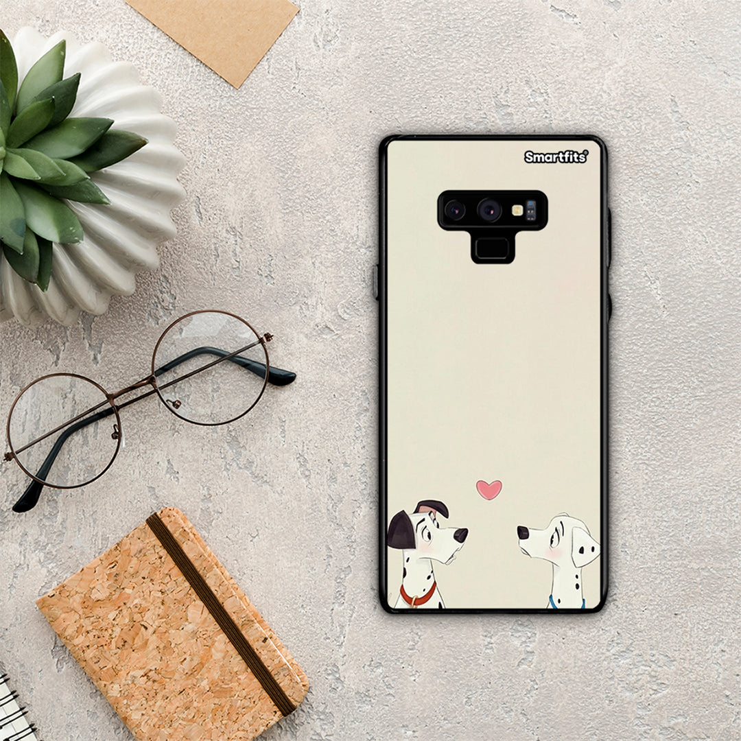 Dalmatians Love - Samsung Galaxy Note 9 θήκη