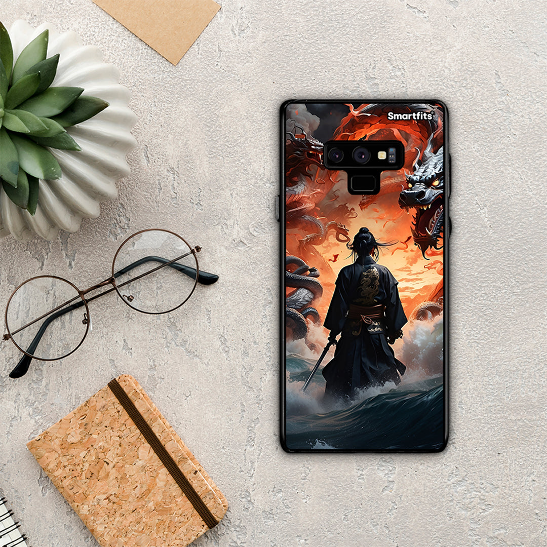 Dragons Fight - Samsung Galaxy Note 9 θήκη
