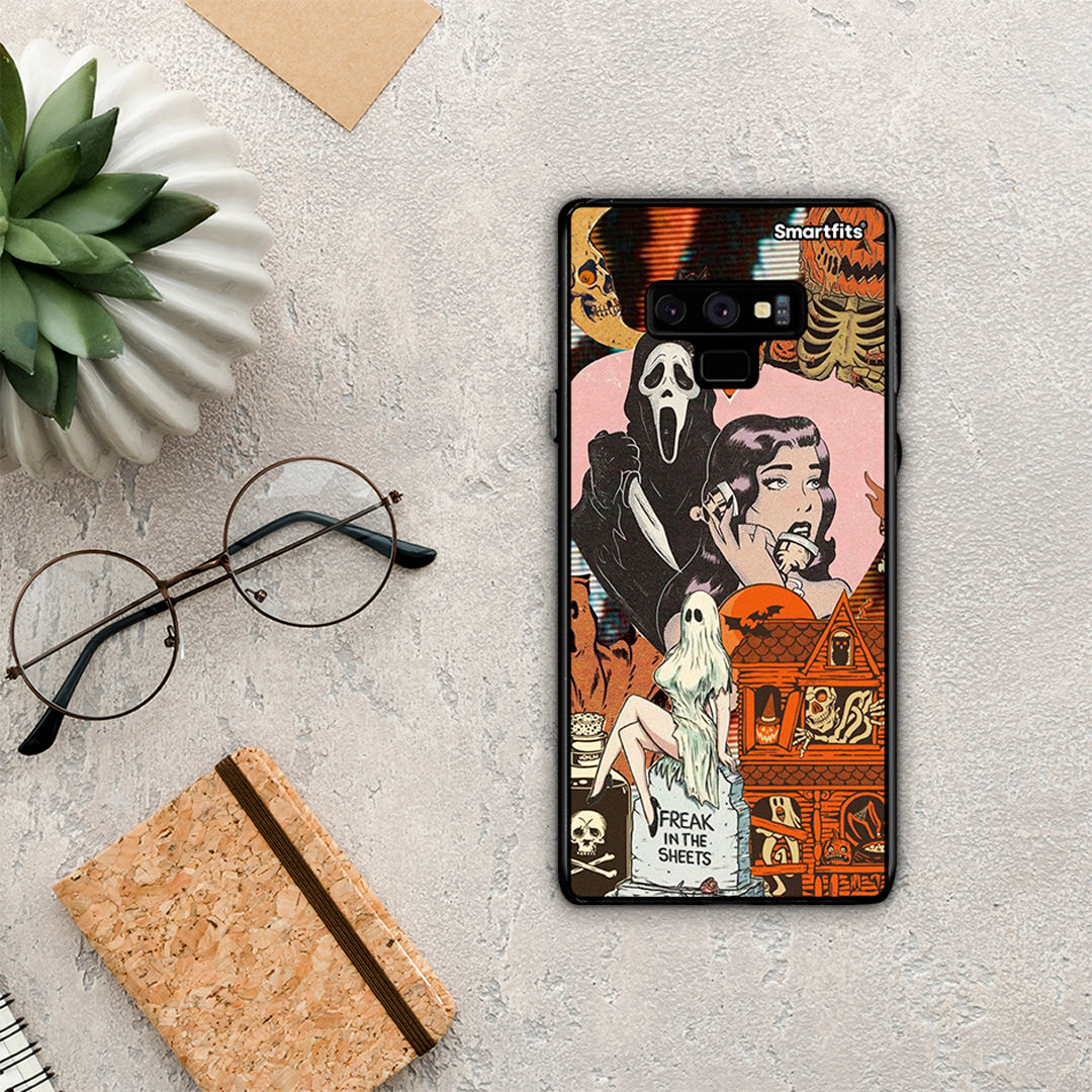 Halloween Collage - Samsung Galaxy Note 9 θήκη