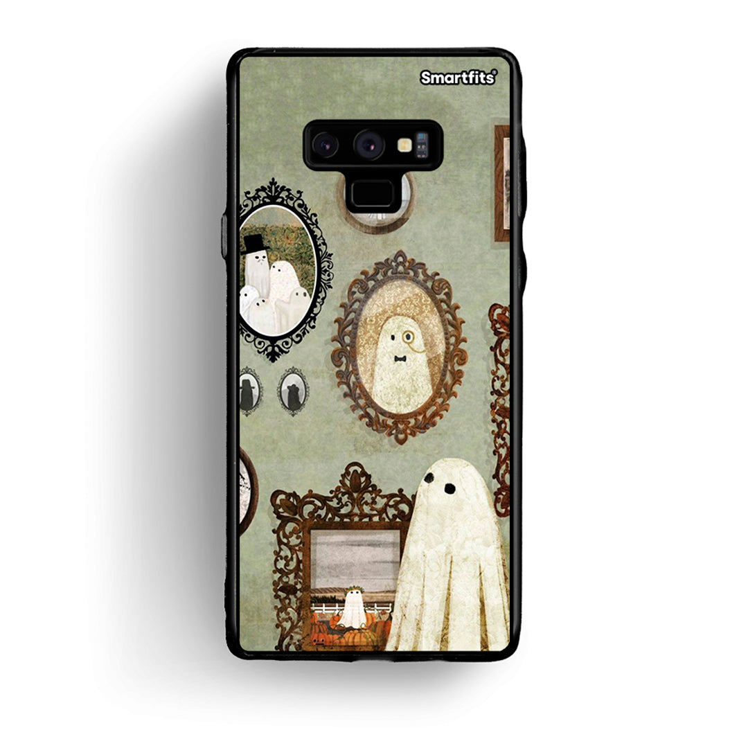 samsung note 9 Halloween Ghost Season Θήκη από τη Smartfits με σχέδιο στο πίσω μέρος και μαύρο περίβλημα | Smartphone case with colorful back and black bezels by Smartfits