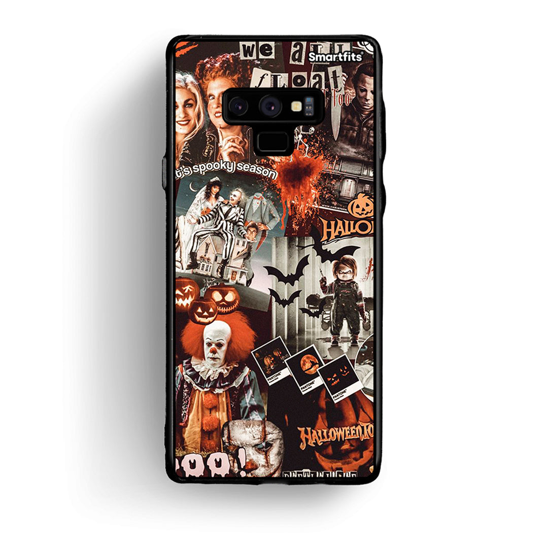 samsung note 9 Halloween Spooky Season Θήκη από τη Smartfits με σχέδιο στο πίσω μέρος και μαύρο περίβλημα | Smartphone case with colorful back and black bezels by Smartfits