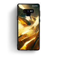 Thumbnail for samsung note 9 Real Gold θήκη από τη Smartfits με σχέδιο στο πίσω μέρος και μαύρο περίβλημα | Smartphone case with colorful back and black bezels by Smartfits