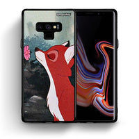 Thumbnail for Θήκη Samsung Note 9 Tod And Vixey Love 2 από τη Smartfits με σχέδιο στο πίσω μέρος και μαύρο περίβλημα | Samsung Note 9 Tod And Vixey Love 2 case with colorful back and black bezels