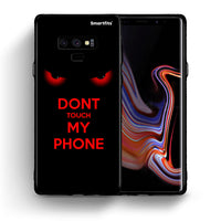 Thumbnail for Θήκη Samsung Note 9 Touch My Phone από τη Smartfits με σχέδιο στο πίσω μέρος και μαύρο περίβλημα | Samsung Note 9 Touch My Phone case with colorful back and black bezels