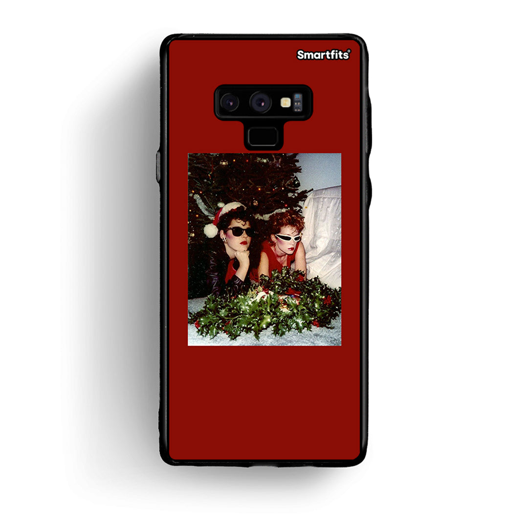samsung note 9 Waiting For Xmas θήκη από τη Smartfits με σχέδιο στο πίσω μέρος και μαύρο περίβλημα | Smartphone case with colorful back and black bezels by Smartfits