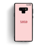 Thumbnail for samsung note 9 XOXO Love θήκη από τη Smartfits με σχέδιο στο πίσω μέρος και μαύρο περίβλημα | Smartphone case with colorful back and black bezels by Smartfits