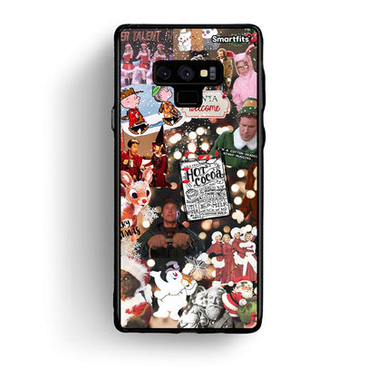 samsung note 9 Xmas Movies θήκη από τη Smartfits με σχέδιο στο πίσω μέρος και μαύρο περίβλημα | Smartphone case with colorful back and black bezels by Smartfits