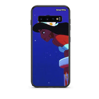Thumbnail for samsung s10 Alladin And Jasmine Love 2 θήκη από τη Smartfits με σχέδιο στο πίσω μέρος και μαύρο περίβλημα | Smartphone case with colorful back and black bezels by Smartfits